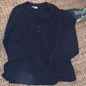 Lilly Pulitzer Elsa Style Navy Top (not Lilly)